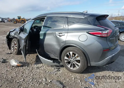 2017 Nissan Murano Platinum/S/Sl/Sv from USA, damaged, VIN 5N1AZ2MH6HN105092